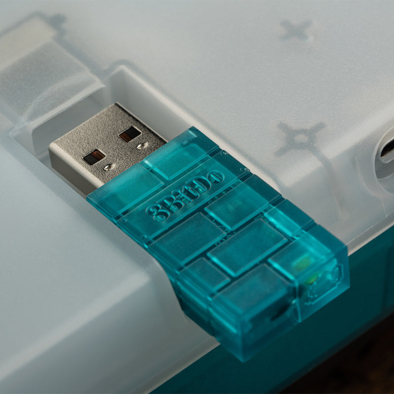 8BitDo Retro 87 Keyboard - Clear Blue (Ships on Aug 14. 2026)